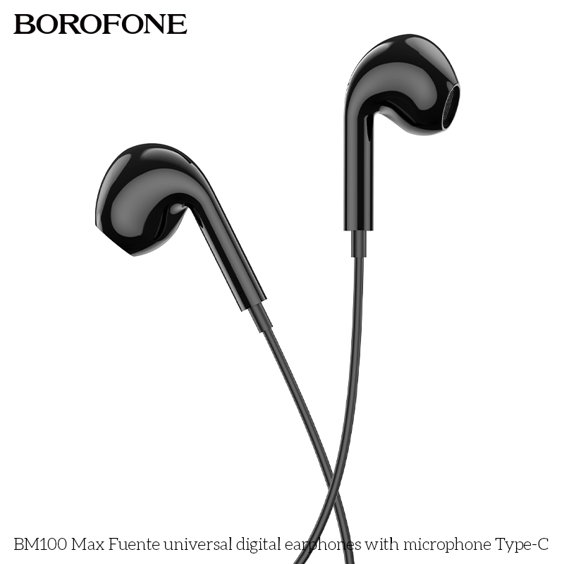 BOROFONE BM100 USB-C earphones with microphone NZ 9